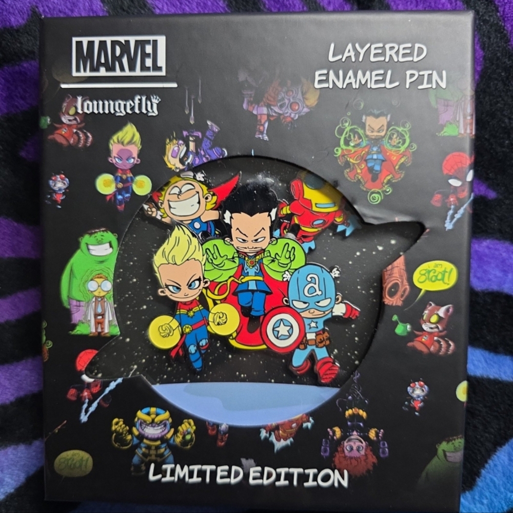 Marvel Loungefly LE Layered Enamel Pin